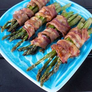 Bacon Wrapped Asparagus - Keto Friendly