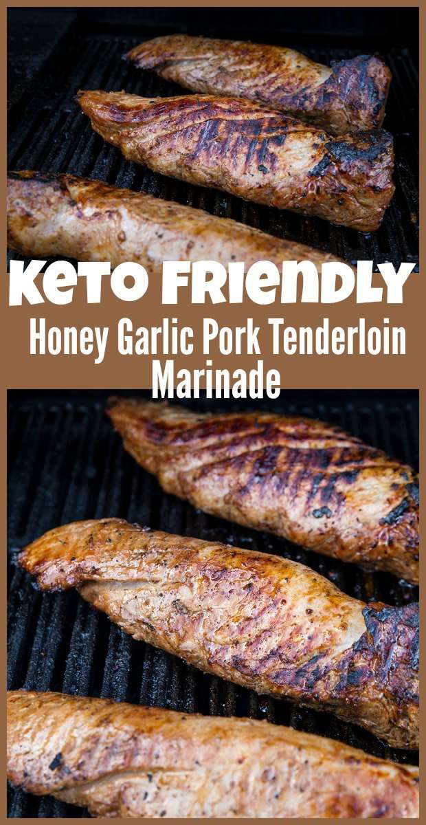 Honey Garlic Keto Pork Tenderloin Marinade - The Kitchen Magpie - Low Carb