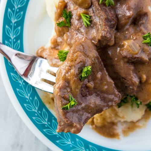 Instant Pot Steak and Gravy – Chef Shamy