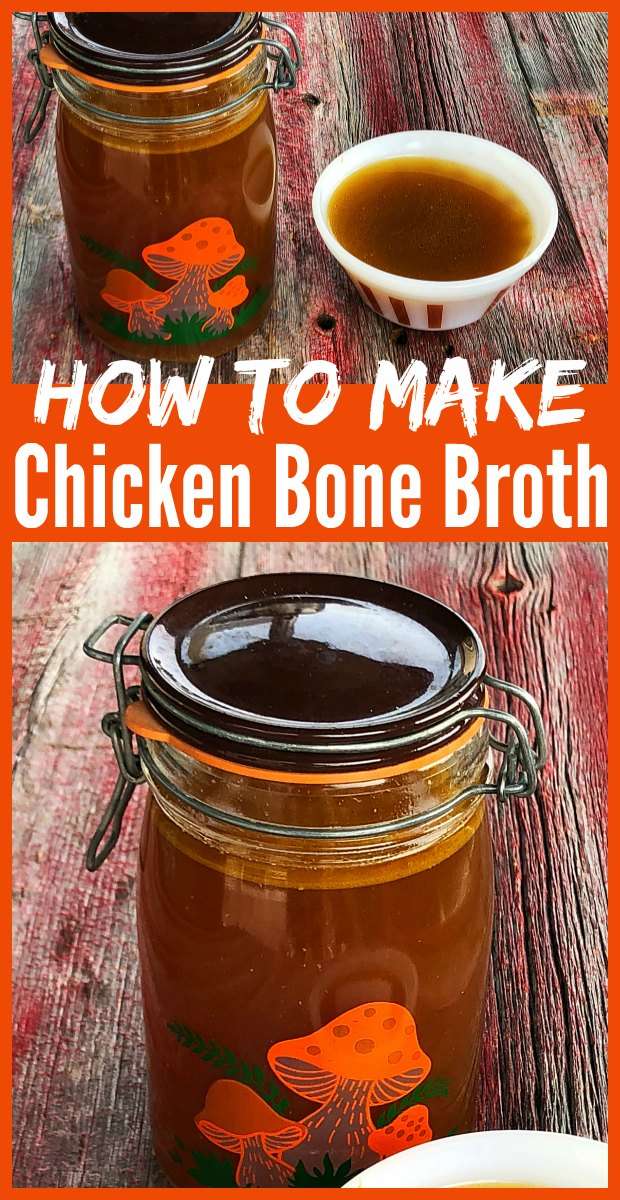 How to Make Chicken Bone Broth #lowcarb #keto #bonebroth #bone #broth #chicken #diet