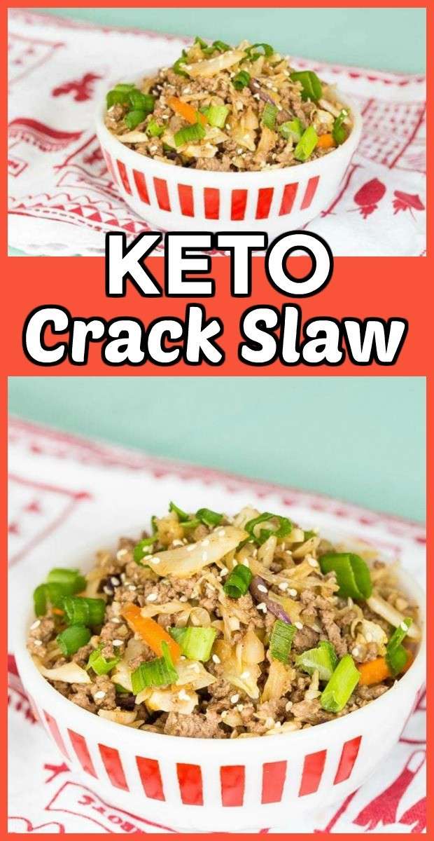 This Keto Crack Slaw will have you coming back for more time and time again! #keto #ketorecipes #ketogenic #lowcarb #lowcarbrecipes #recipes #food