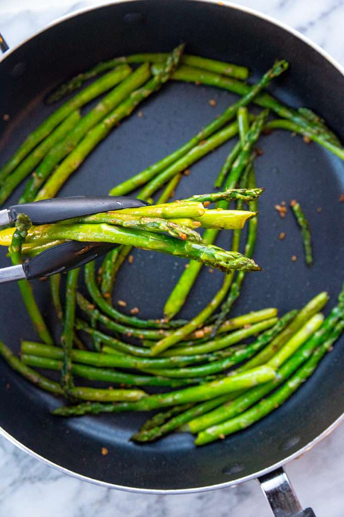 How To Pan Fry Asparagus The Kitchen Magpie Low Carb