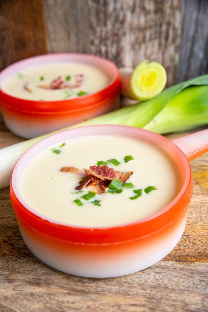 Instant Pot Leek & Cauliflower Low Carb Soup Recipe - The Kitchen ...
