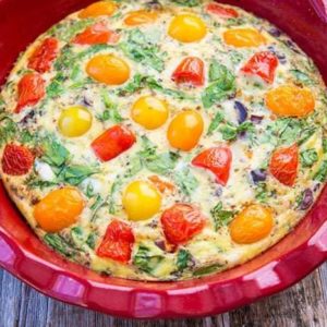 Mediterranean Vegetable Frittata