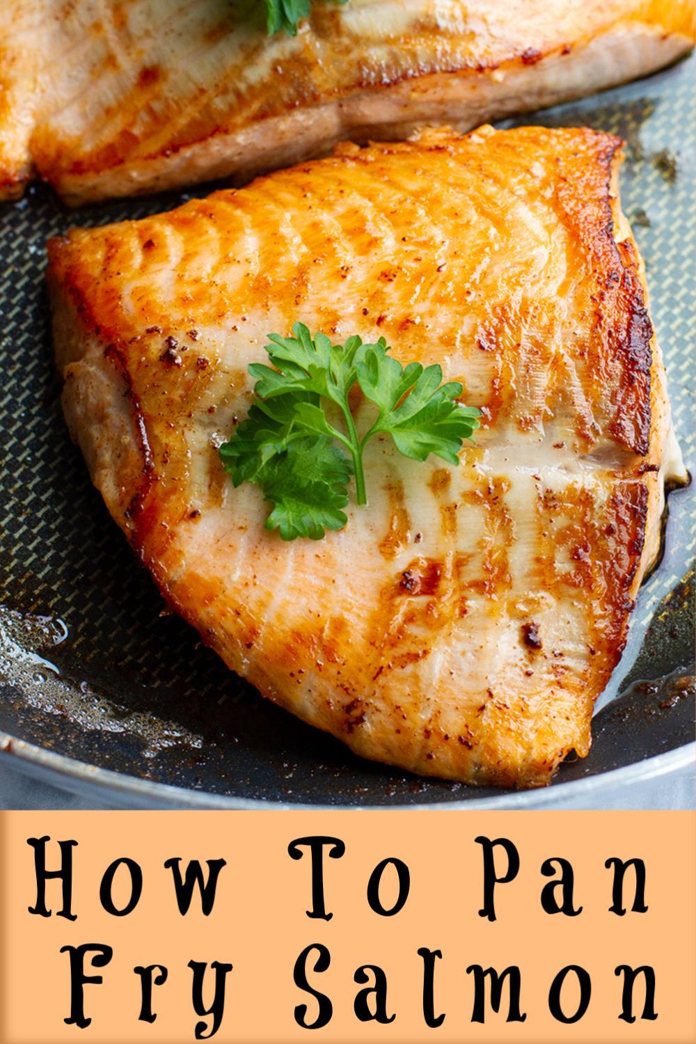 #Salmon recipe #How To Pan Fry Salmon # Salmon #Dinner #Panfried # Recipe # recipes 