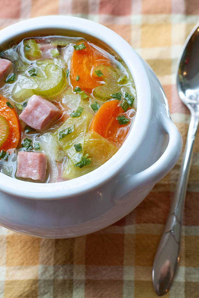 Ham and Cabbage Soup