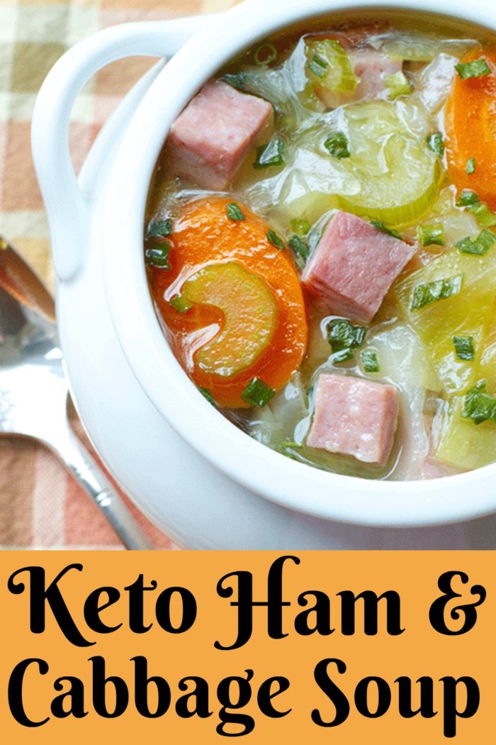 Ham and Cabbage Soup #Fallsoup #Soup #souptime #bonebroth