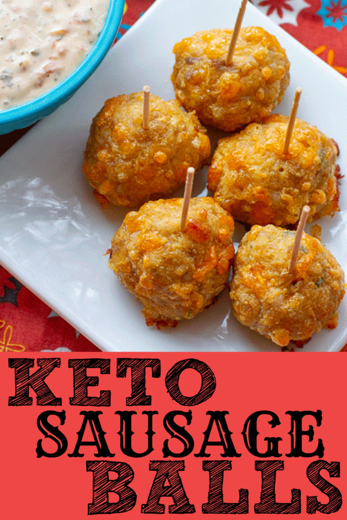 Sausage Balls are the perfect appetizer for parties and gatherings especially around the holidays. If you have a favourite dip then you will love these Keto Sausage Balls. # Keto sausage balls #sausage balls #Appetizers