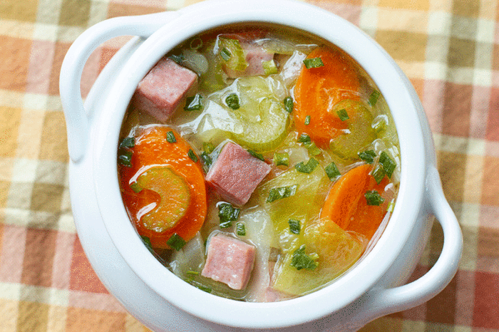 Ham and Cabbage Soup