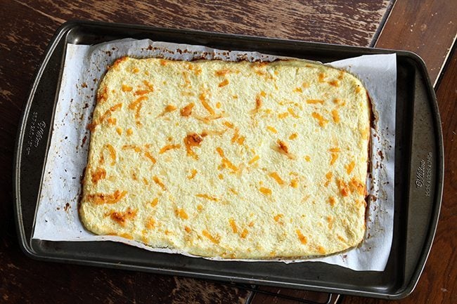 Cheesy Loaded Cauliflower Bread