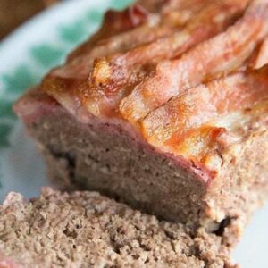 Bacon Mozza Meatloaf