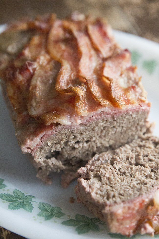 Bacon Mozza Meatloaf