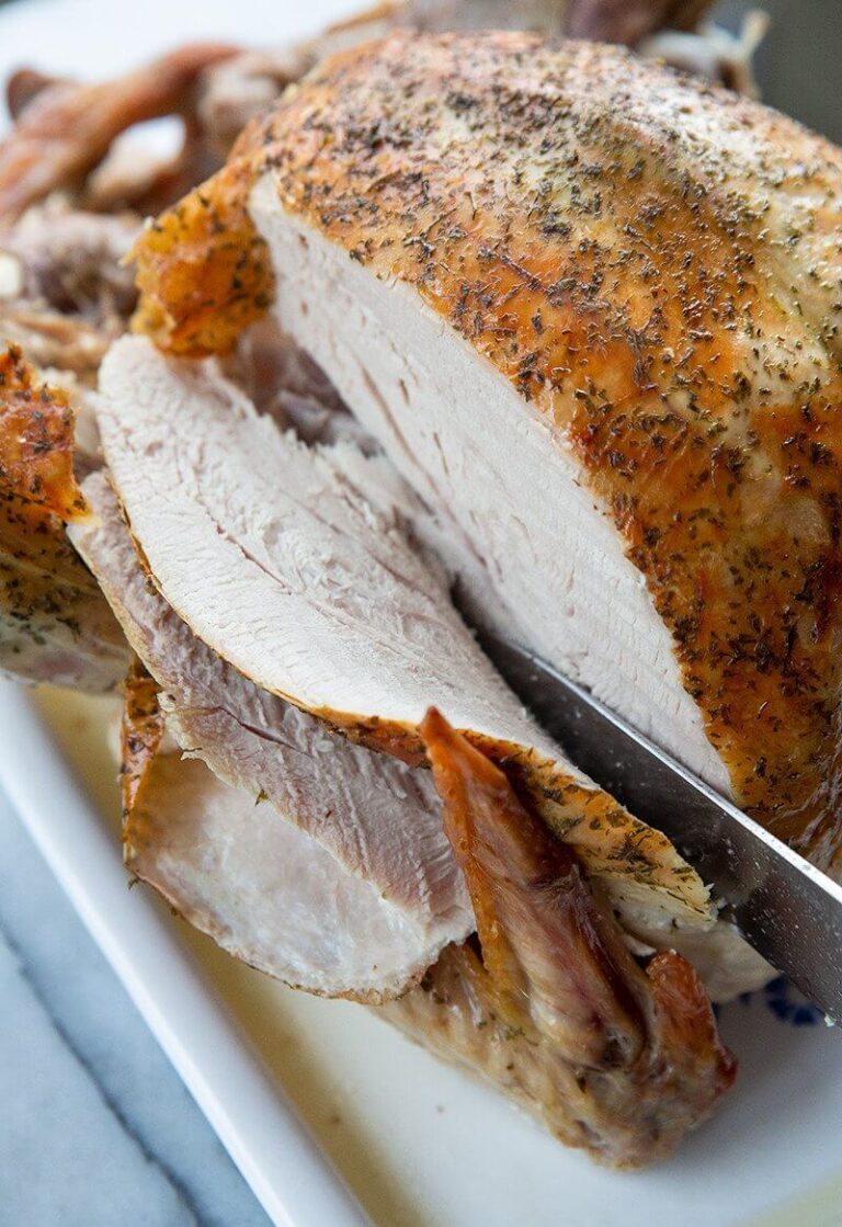 Oven Roasted Turkey - The Kitchen Magpie - Low Carb