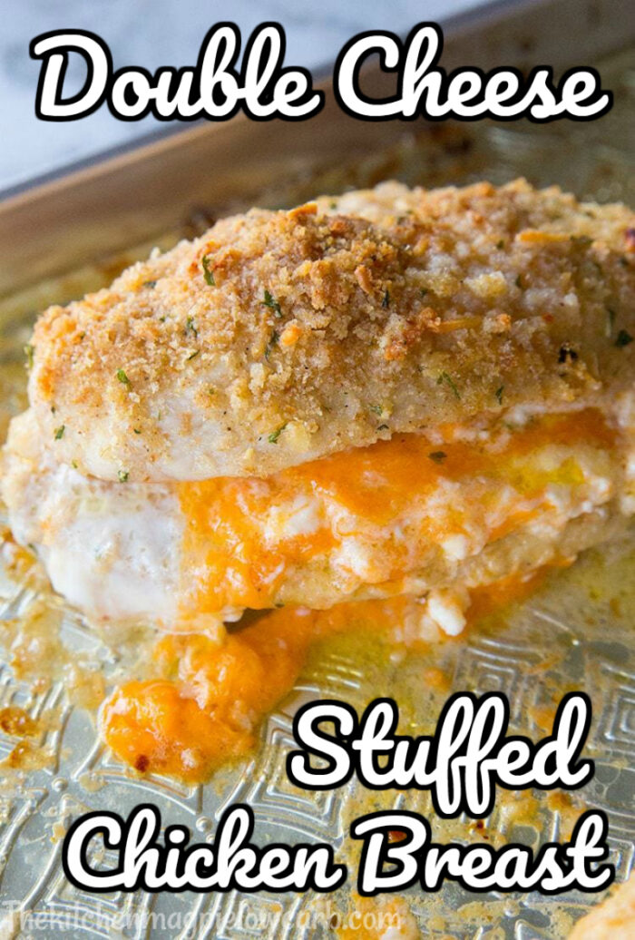 Cheesy stuffed chicken breasts